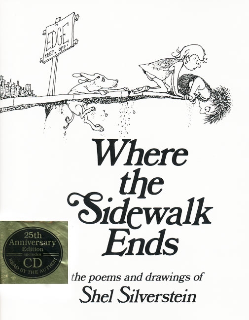 Where the Sidewalk Ends Book and CD (Poems and Drawings) by Shel Silverstein, Shel Silverstein, 9780060291693