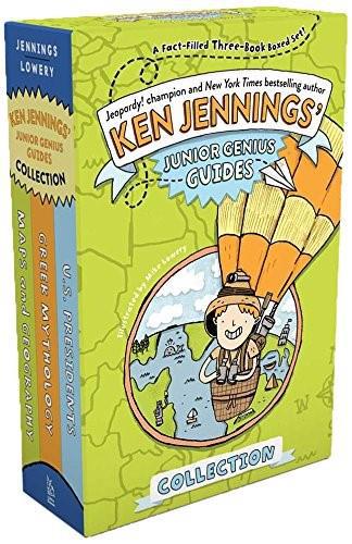 Ken Jennings' Junior Genius Guides Collection (Maps and Geography; Greek Mythology; U.S. Presidents) by Ken Jennings, Mike Lowery, 9781481449908